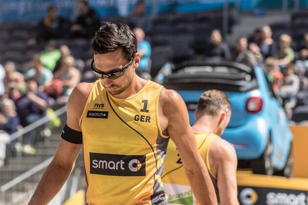 1 Jonathan Erdmann 2 Kay Matysik (GER) FiVB Worldtour Major Hamburg