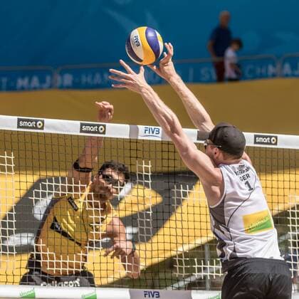 1 Jonathan Erdmann (GER) - 1 Markus Böckermann (GER) FiVB Worldtour Major Hamburg