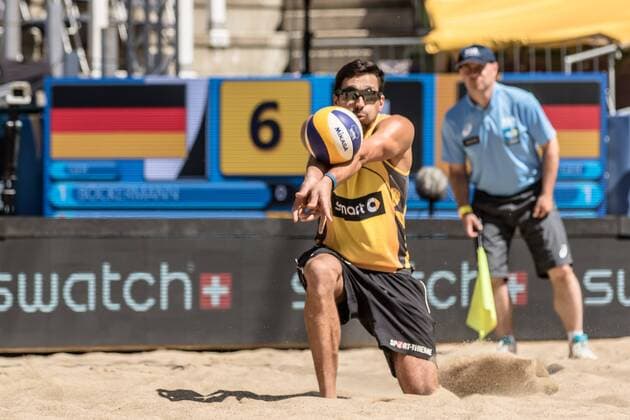 1 Jonathan Erdmann (GER) FiVB Worldtour Major Hamburg