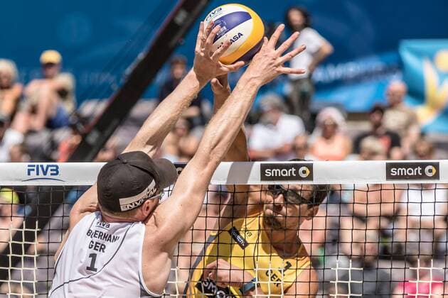 1 Jonathan Erdmann (GER) - 1 Markus Böckermann (GER) FiVB Worldtour Major Hamburg