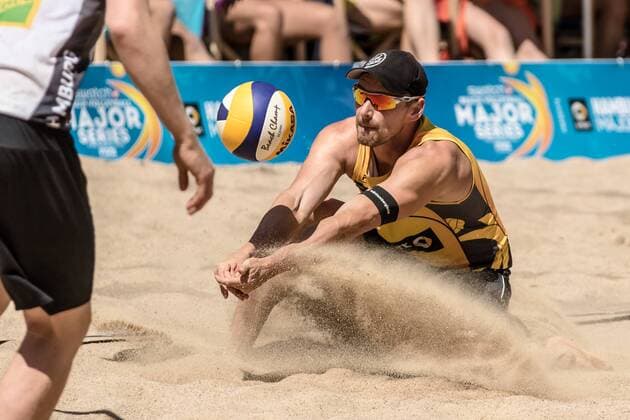 2 Kay Matysik (GER) - 1 Markus Böckermann (GER) FiVB Worldtour Major Hamburg