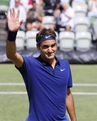Bilder des Tages - Sport Stuttgart Tennis MercedesCup 2016, Roger Federer (SUI)