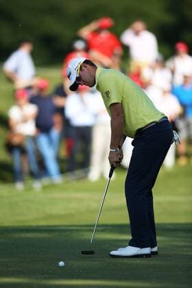 GOLF - PGA Golf Herren Lyoness Open 2016 ATZENBRUGG,AUSTRIA,10.JUN.16 - GOLF - PGA European Tour, Lyoness Open, Diamond Country Club. Image shows Bernd Wiesberger (AUT). GEPAxpictures xDanielxGoetzhaber