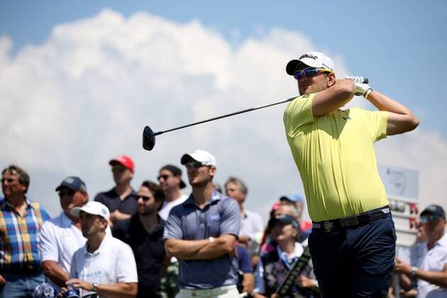 GOLF - PGA Golf Herren Lyoness Open 2016 ATZENBRUGG,AUSTRIA,10.JUN.16 - GOLF - PGA European Tour, Lyoness Open, Diamond Country Club. Image shows Bernd Wiesberger (AUT). GEPAxpictures xDanielxGoetzhaber