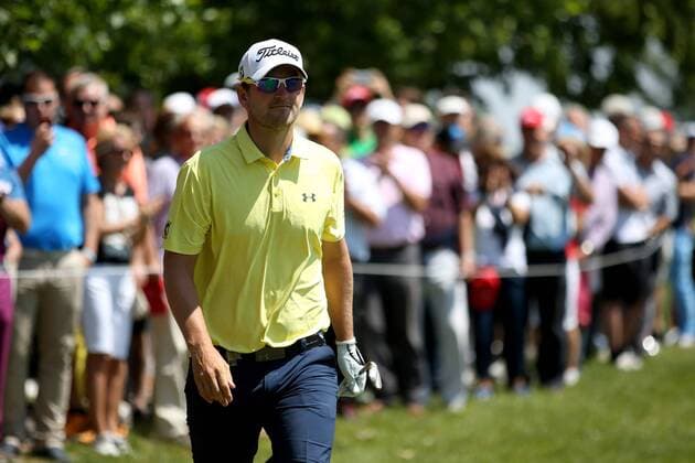 GOLF - PGA Golf Herren Lyoness Open 2016 ATZENBRUGG,AUSTRIA,10.JUN.16 - GOLF - PGA European Tour, Lyoness Open, Diamond Country Club. Image shows Bernd Wiesberger (AUT). GEPAxpictures xDanielxGoetzhaber