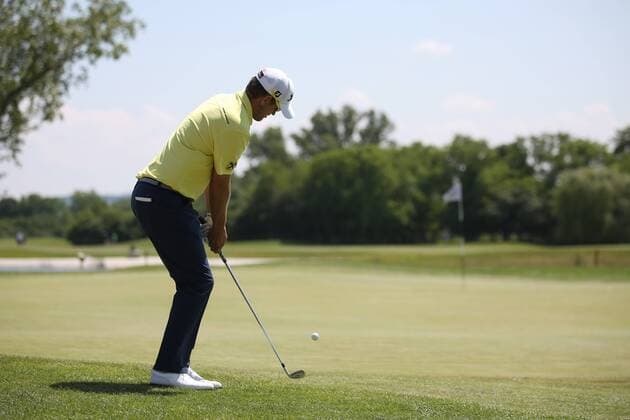 GOLF - PGA Golf Herren Lyoness Open 2016 ATZENBRUGG,AUSTRIA,10.JUN.16 - GOLF - PGA European Tour, Lyoness Open, Diamond Country Club. Image shows Bernd Wiesberger (AUT). GEPAxpictures xDanielxGoetzhaber