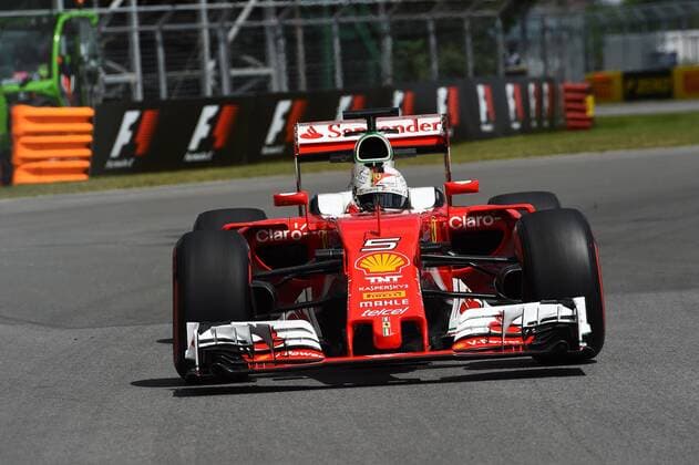 Sebastian Vettel, Scuderia Ferrari, formula 1 GP, Kanada in Montreal, 10.06.2016 Photo:mspb Jerry Andre Sebastian Vettel, formula 1 GP, Kanada