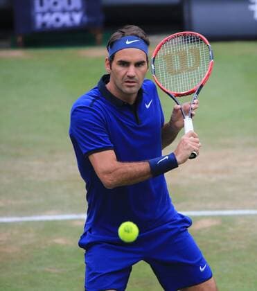 11.06.2016, Mercedes Cup Stuttgart, ATP Tennis Herren Tour, Tennis im Bild: Roger Federer (SUI)