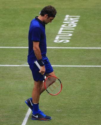11.06.2016, Mercedes Cup Stuttgart, ATP Tennis Herren Tour, Tennis im Bild: Roger Federer (SUI)