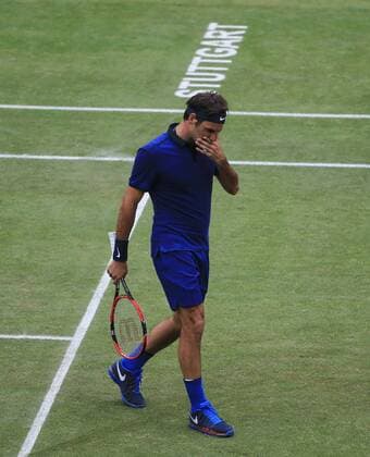 11.06.2016, Mercedes Cup Stuttgart, ATP Tennis Herren Tour, Tennis im Bild: Roger Federer (SUI)