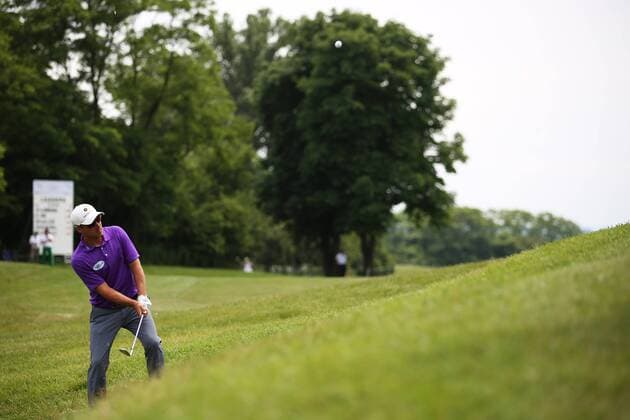 GOLF - PGA Golf Herren Lyoness Open 2016 ATZENBRUGG,AUSTRIA,11.JUN.16 - GOLF - PGA European Tour, Lyoness Open, Diamond Country Club. Image shows Lukas Nemecz (AUT). GEPAxpictures xDanielxGoetzhaber