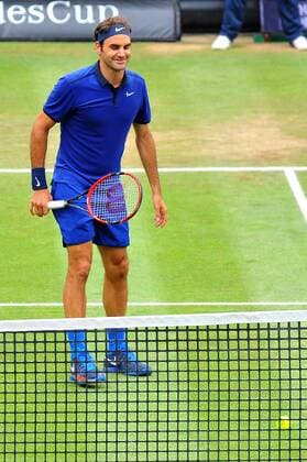 Roger FEDERER (SUI). Deutschland, Stuttgart: Tennis, MercedesCup 2016: Halbfinale am 11.06.2016, TC Weissenhof.