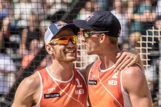 1 Alexander Brouwer 2 Robert Meeuwsen (NED) FiVB Worldtour Major Hamburg