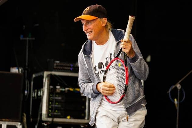 GER., Gerry Weber Open, Showbühne 11.06.2016, Gerry Weber Stadion, Halle in Westfalen, GER, Gerry Weber Open, Turniertag 1, im Bild Otto Waalkes auf der Showbühne Foto @ nordphoto Rauch Local Caption nordphotoxrauch
