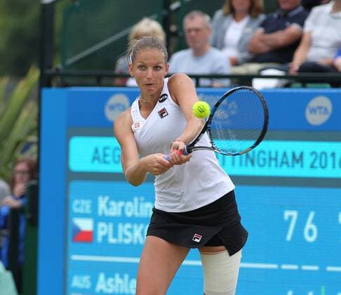 TENNIS - WTA Tennis Damen Tour, AEGON Open NOTTINGHAM,ENGLAND,11.JUN.16 - TENNIS - WTA Tour, AEGON Open. Image shows Karolina Pliskova (CZE). GEPAxpictures xAlanxGrieves