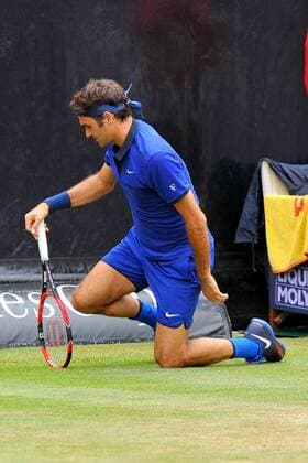Roger FEDERER (SUI). Deutschland, Stuttgart: Tennis, MercedesCup 2016: Halbfinale am 11.06.2016, TC Weissenhof.