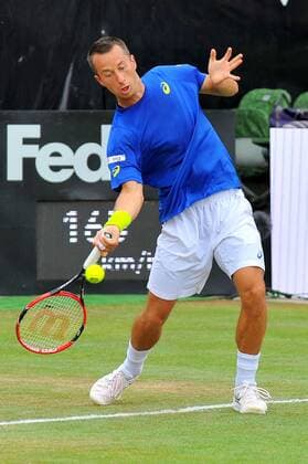 Philipp KOHLSCHREIBER (GER). Deutschland, Stuttgart: Tennis, MercedesCup 2016: Halbfinale am 11.06.2016, TC Weissenhof.