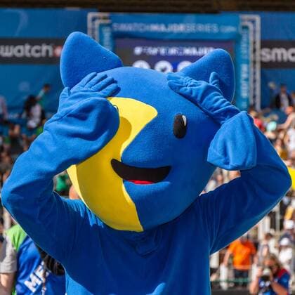 Major Series Maskottchen FiVB Worldtour Major Hamburg