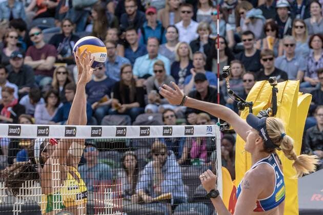 2 Talita Da Rocha Antunes (BRA) - 1 Kerri Walsh (USA) FiVB Worldtour Major Hamburg