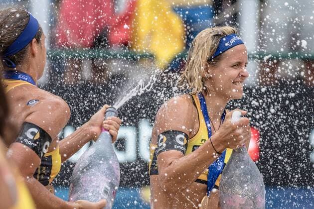 1 Laura Ludwig 2 Kira Walkenhorst (GER) FiVB Worldtour Major Hamburg
