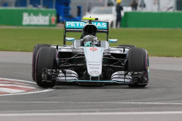 11.06.2016. Montreal, Canada. Formula 1 Grand Prix of Canada. Qualifying sessions. Mercedes AMG Petronas W07 Hybrid & x2013; Nico Rosberg on his way to 2nd on pole xLeannexBoonx  ActionPlus11747708