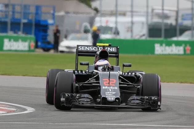 11.06.2016. Montreal, Canada. Formula 1 Grand Prix of Canada. Qualifying sessions. McLaren Honda MP4-31 & x2013; Jenson Button. xLeannexBoonx  ActionPlus11747709