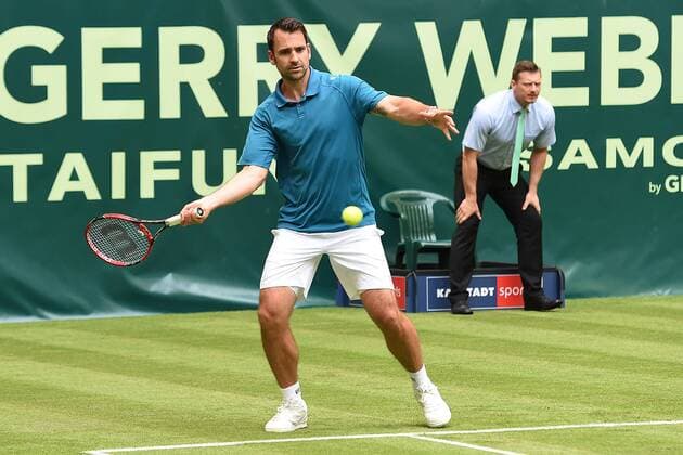 Tennis Gerry Weber Open 2016 am 11.06.2016 im Gerry-Weber-Stadion in Halle ( Westf. ) Champions Trophy Nicolas Kiefer ( Deutschland ) xRx