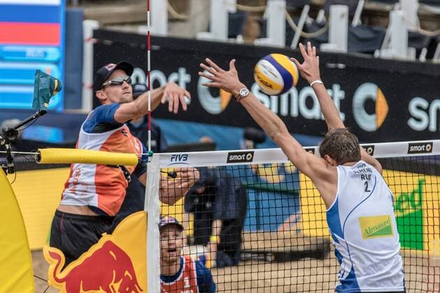 1 Alexander Brouwer 2 Robert Meeuwsen (NED) - 2 Konstantin Semenov (RUS) FiVB Worldtour Major Hamburg