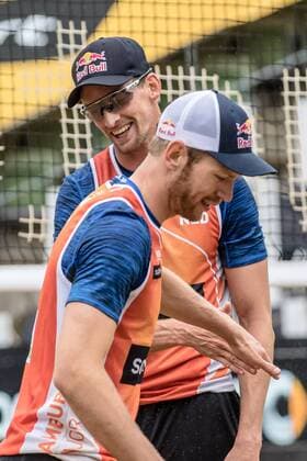 1 Alexander Brouwer 2 Robert Meeuwsen (NED) FiVB Worldtour Major Hamburg