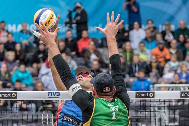 2 Philip Dalhausser (USA) - 1 Alison Cerutti (BRA) FiVB Worldtour Major Hamburg