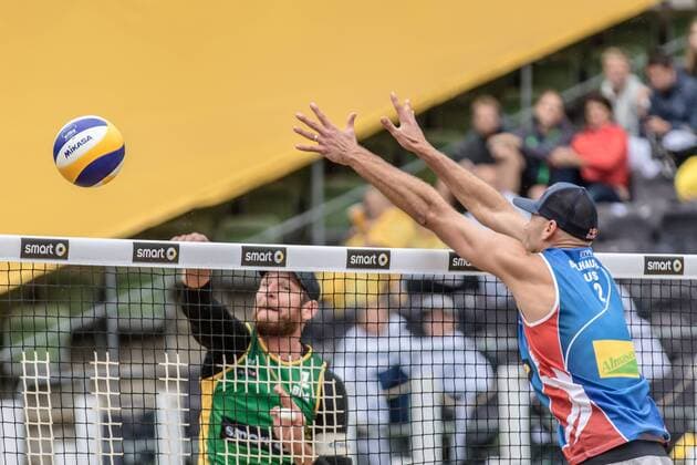 1 Alison Cerutti (BRA) - 2 Philip Dalhausser (USA) FiVB Worldtour Major Hamburg