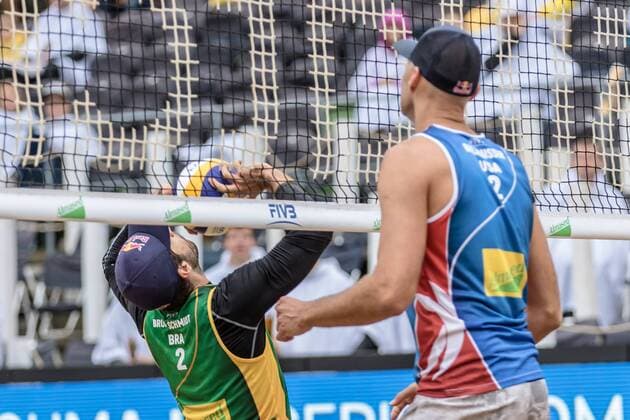 2 Bruno Oscar Schmidt (BRA) - 2 Philip Dalhausser (USA) FiVB Worldtour Major Hamburg