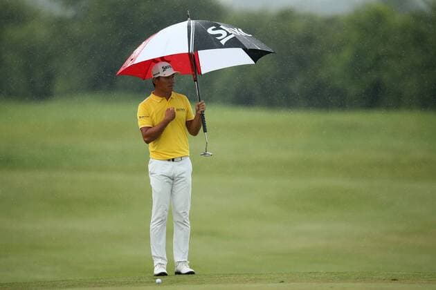 GOLF - PGA Golf Herren Lyoness Open 2016 ATZENBRUGG,AUSTRIA,12.JUN.16 - GOLF - PGA European Tour, Lyoness Open, Diamond Country Club. Image shows Ashun Wu (CHN). GEPAxpictures xDanielxGoetzhaber