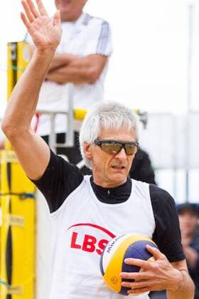Burkard Sude; LBS Cup Beachvolleyball Friedrichshafen, Promenade, Friedrichshafen Germany, 20160612; Friedrichshafen Copyright: Wuechnerx xEibner-Pressefoto EP_nwr