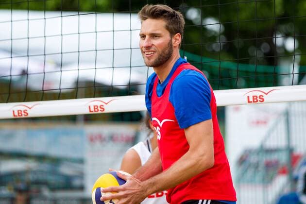Simon Tischer; LBS Cup Beachvolleyball Friedrichshafen, Promenade, Friedrichshafen Germany, 20160612; Friedrichshafen Copyright: Wuechnerx xEibner-Pressefoto EP_nwr