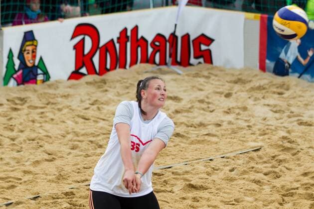 Alexandra Bura (Allianz MTV Stuttgart); LBS Cup Beachvolleyball Friedrichshafen, Promenade, Friedrichshafen Germany, 20160612; Friedrichshafen Copyright: Wuechnerx xEibner-Pressefoto EP_nwr