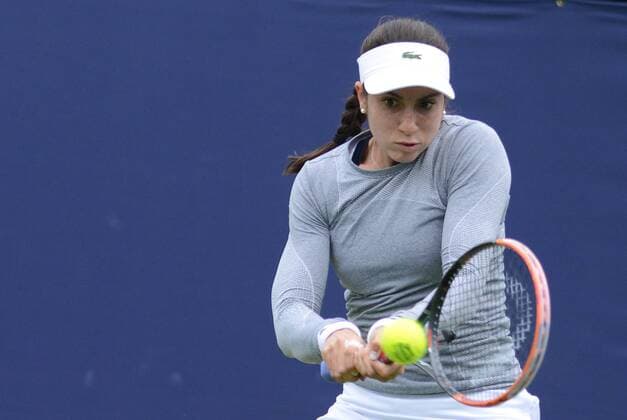 June 13, 2016 - Birmingham, Warwickshire, England - CHRISTINA MCHALE of the United States during her third round qualifying match vs. M. Linette in the Aegon Classic Birmingham tennis tournament. Tennis 2016 - Aegon Classic Birmingham - Day 1 - ZUMAl132