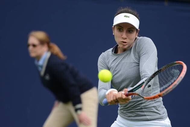 June 13, 2016 - Birmingham, Warwickshire, England - CHRISTINA MCHALE of the United States during her third round qualifying match vs. M. Linette in the Aegon Classic Birmingham tennis tournament. Tennis 2016 - Aegon Classic Birmingham - Day 1 - ZUMAl132