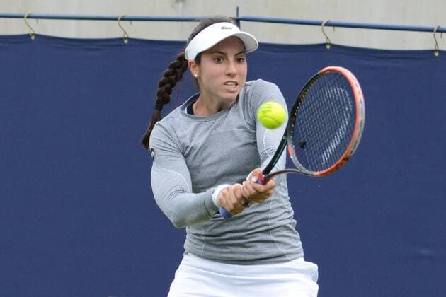 June 13, 2016 - Birmingham, Warwickshire, England - CHRISTINA MCHALE of the United States during her third round qualifying match vs. M. Linette in the Aegon Classic Birmingham tennis tournament. Tennis 2016 - Aegon Classic Birmingham - Day 1 - ZUMAl132