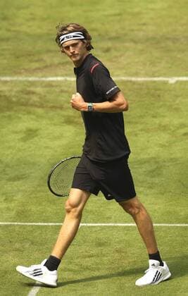 Foto : Alexander ZVEREV ( GER ) Tennis-Turnier Gerry Weber Open im westfälischen Halle am Di. 14.06.2016