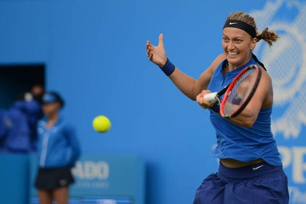 June 14, 2016 - Birmingham, Warwickshire, England - PETRA KVITOVA during her first round match vs. L. Safarova in the Aegon Classic Birmingham tennis tournament. Tennis 2016 - Aegon Classic Birmingham - Day 2 - ZUMAl132