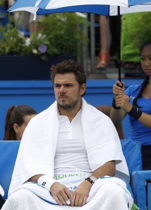 14.06.2016. Queens Club, London, England. Aegon Queens Tennis Championships Day Two. Stan Wawrinka (SUI) during his 1st round match against Fernando Verdasco (ESP). xAlanxMartinx  ActionPlus11749095