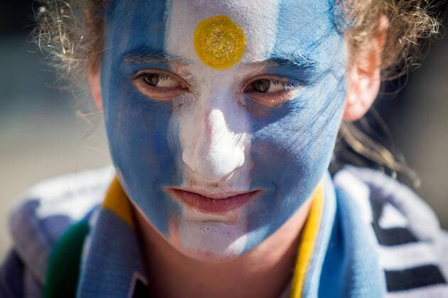 Copa America, Argentinien - Bolivien, Fans Argentina fans cheer on their team before the Copa America Centenario match between Argentina and Bolivia at the Century Field in Seattle, United States, 14 June 2016. ARGENTINA VS BOLIVIA !ACHTUNG: NUR REDAKTIONELLE NUTZUNG!  SEA007 20160615-636015571622404460