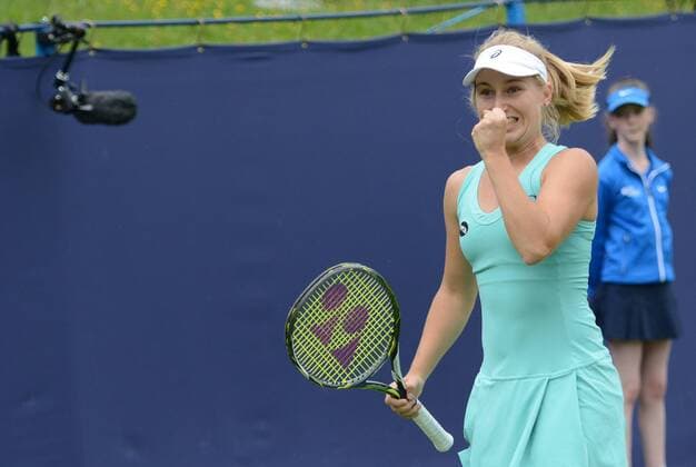 June 15, 2016 - Birmingham, Warwickshire, England - DARIA GAVRILOVA during her first round match vs. N. Broady in the Aegon Classic Birmingham tennis tournament. Tennis 2016 - Aegon Classic Birmingham - Day 3 - ZUMAl132