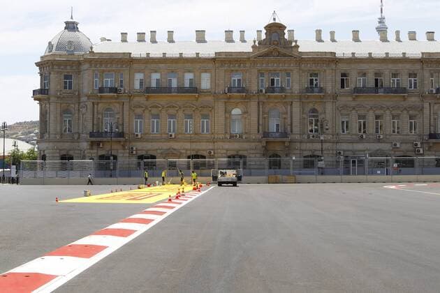 European Grand Prix, Baku 16 - 19 June 2016 Baku city circuit 
