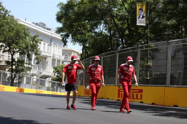 European Grand Prix, Baku 16 - 19 June 2016 Sebastian Vettel (GER) Ferrari SF16-H 