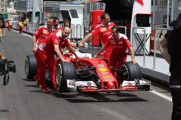 European Grand Prix, Baku 16 - 19 June 2016 Sebastian Vettel (GER) Ferrari SF16-H 