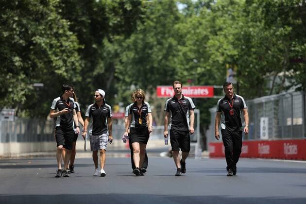 European Grand Prix, Baku 16 - 19 June 2016 Sergio Perez (MEX) Sahara Force India F1 VJM09 