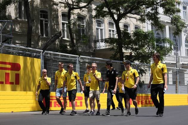 European Grand Prix, Baku 16 - 19 June 2016 Kevin Magnussen (DEN) Renault F1 Team RS16 