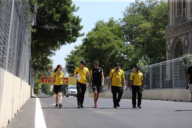 European Grand Prix, Baku 16 - 19 June 2016 Jolyon Palmer (GBR) Renault F1 Team RS16 